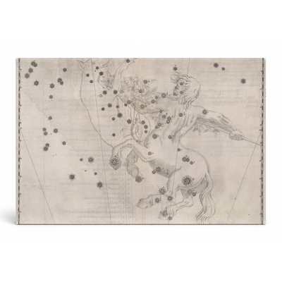 Uranometria: Centaurus (1603) - Paysage, art mural sur toile