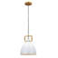 Luminaire suspendu en laiton antique 1 lumière-1157993962