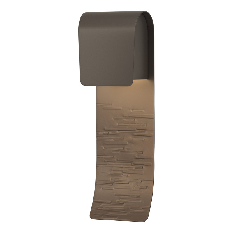 Element Outdoor Sconce, 19" H x 6" W x 4.5" D, Coastal Dark Smoke