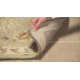 Desmondia Handmade Wool Aqua/Ivory Rug