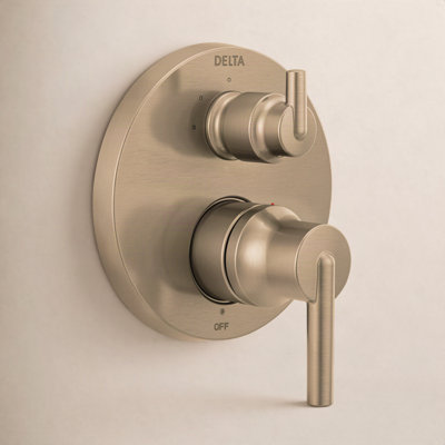 Trinsic 14 Series 3-Setting Shower Handle Diverter Trim Kit, Integrated Diverter Valve Trim Kit