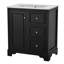 Meuble-lavabo 30 po avec 3 tiroirs et armoire à miroir