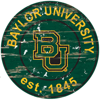 NCAA Wall Decor on Wood