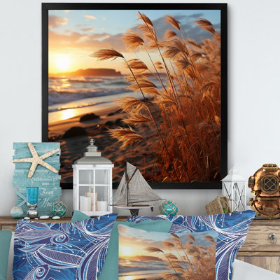 «Beach Breeze at Sunrise III», reproduction sur toile