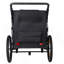 Remorque et poussette 2 en 1 pour 1 à 2 enfants, fonction de jogging, rangement compact pliable avec attelage universel, harnais à 5 points et sacs de rangement, gris-130625252