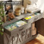 Armoire de rangement à deux tiroirs avec buffet et îlot de cuisine de 47,2 po Bundrage-1514539455