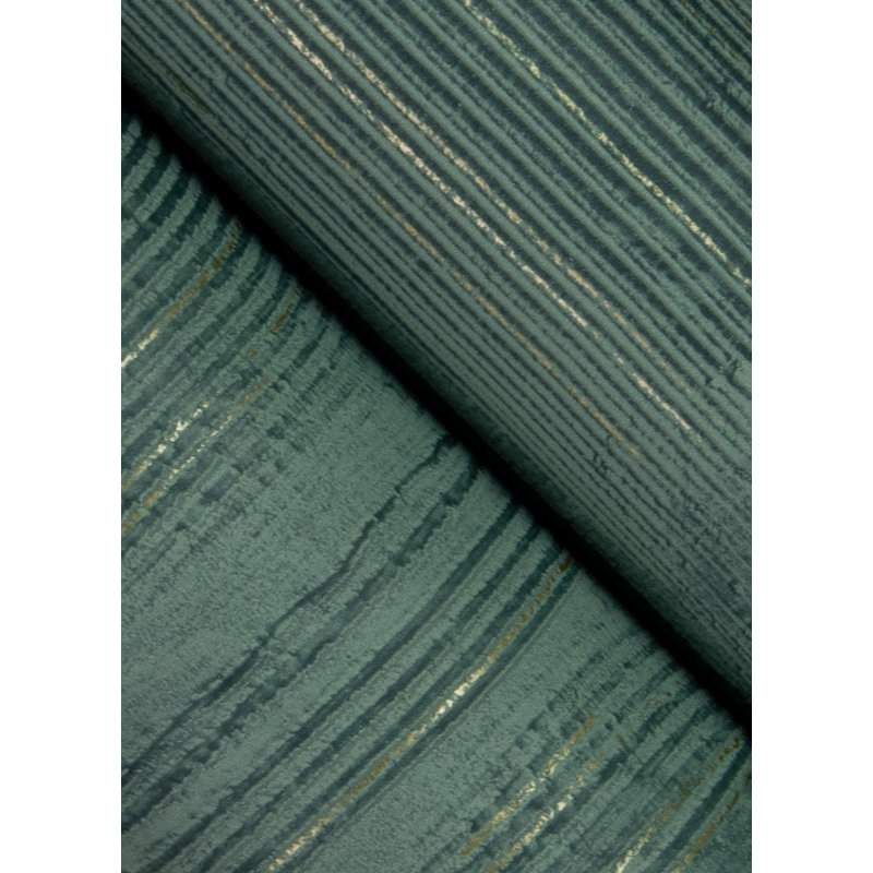 Rouleau de papier peint L 33 pi x l 20,5 po Addalyn, Bleu