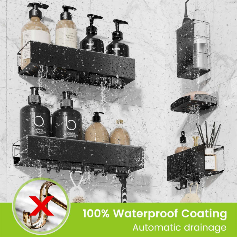 Arramine Wall Stainless Steel Shower Caddy