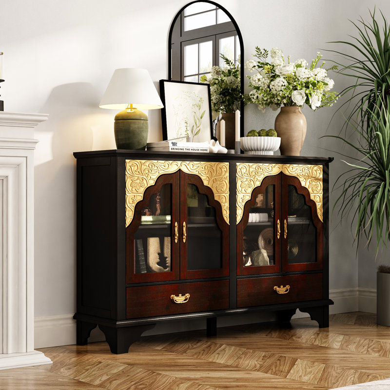 60.2"W Sideboard Kithcen Buffet Cabinet