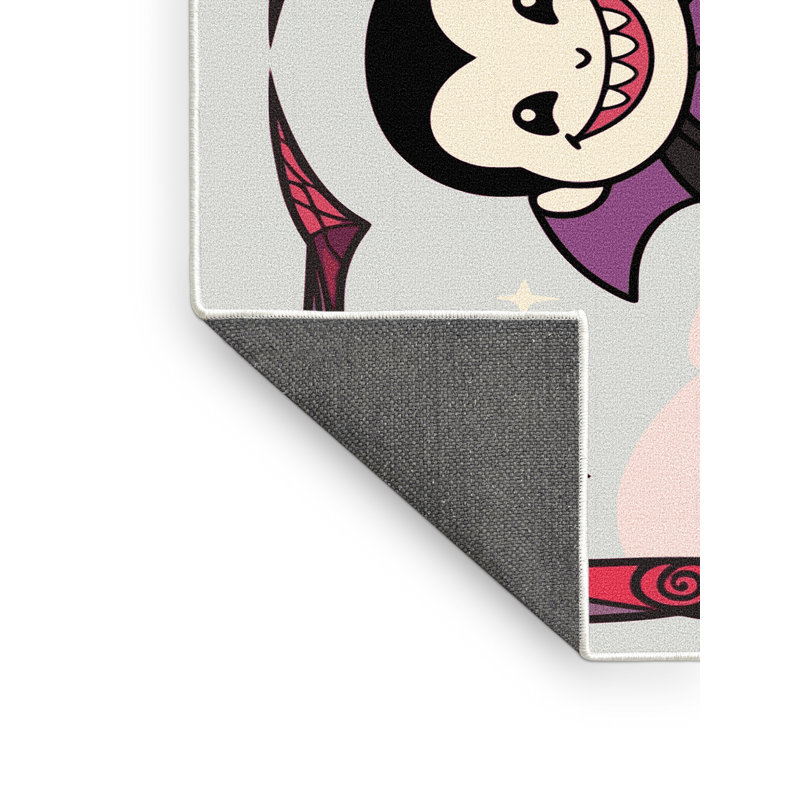 Tapis de vacances d'Halloween The Holiday Aisle®, Rectangulaire 8 pi x 12 pi