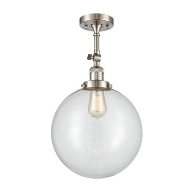 Ciacchi Glass Semi Flush Mount