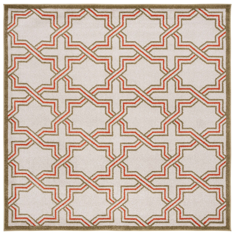 Thornbury Performance Geometric Rug, Square 7'