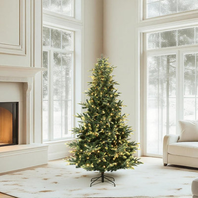 Lighted Artificial Christmas Tree