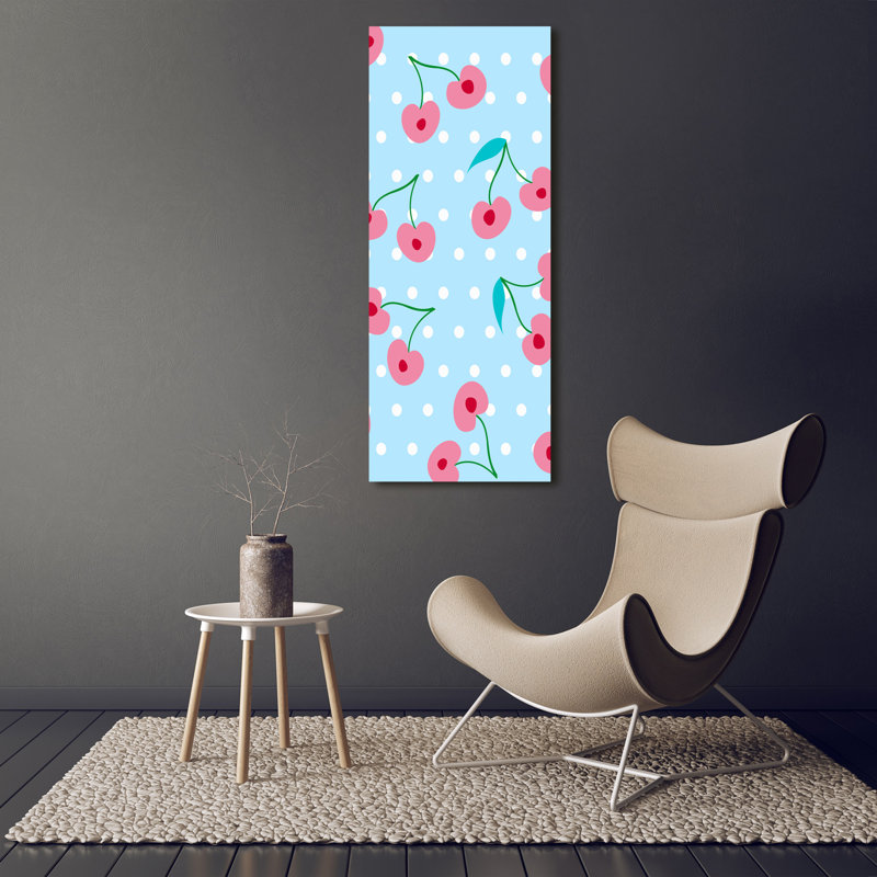 Cherries - Wrapped Canvas Print