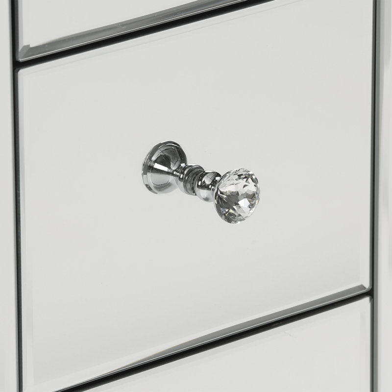 Portalia 30cm W Bedside Table, 60cm H x  30cm W x 30cm D