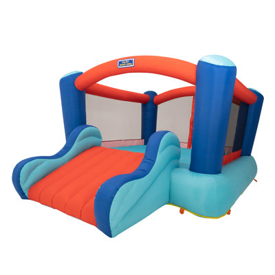 Mon premier jeu gonflable pour enfants avec glissade et panier de basketball Sportspower, L 12 pi x l 9 pi x H 7,2 pi (souffleur inclus)