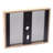 Weather Resistant Pole Tray Bird Feeder