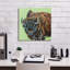 «A Large Bison» par Carolee Vitaletti, art mural sur toile-113938496