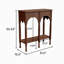 Brown Solid Wood Console Table