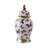 Gherghina Decorative Ceramic Butterfly Design Jar With Lid - Contemporary Tall Table Jar Decor - Versatile Jar Or Vase For Flowers In Living Room-20992765