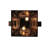 2 - Light Brown Unique/Statement Pendant