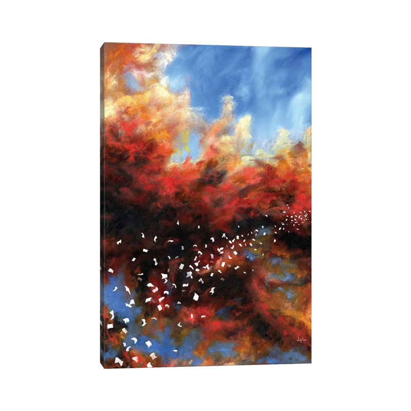 Explosion In The Sky by Christopher Lyter - Wrapped Canvas Painting, 30.48cm H x 30.48cm W