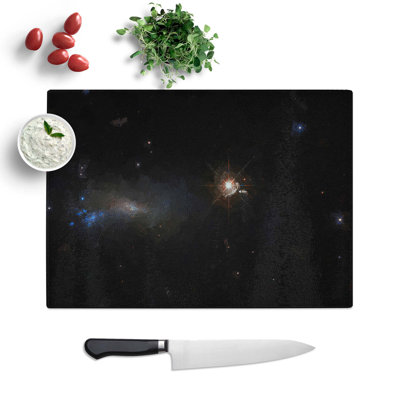 Tempered Glass out of Space Vol.4 Chopping Board