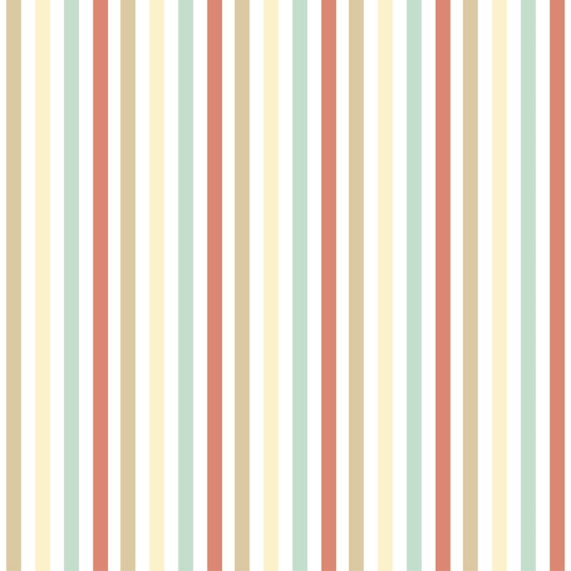 Rouleau de papier peint adhésif Holtsville, L 96 po x l 24 po, Multicolore