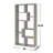 Versatile Geometric Bookcase With Ample Shelving Functional Storage Solutions
