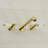 Kingston Brass Wilshire Two-Handle 3-Hole Wall Mount Bathroom Faucet-69607299