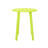 Elegant Matte Lime Bistro For Outdoor, Powder-Coated Iron, 2 Chairs & Table Outdoor , , 2 1-Table Intimate Meals