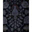 Tapis de couloir noir en laine 2 pi 7 po x 10 pi 6 po Huckaby