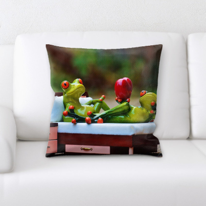 Coussin de grenouille