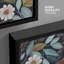 «Elegant Birds And Abstract Botanical Decor», impression sur toile encadrée-108345335-108345337