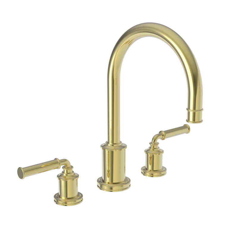 Taft Widespread Bathroom Faucet with Drain Assembly, Forever Brass (PVD)