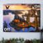 Art mural entièrement éclairé à DEL 18 x 24 Sundance