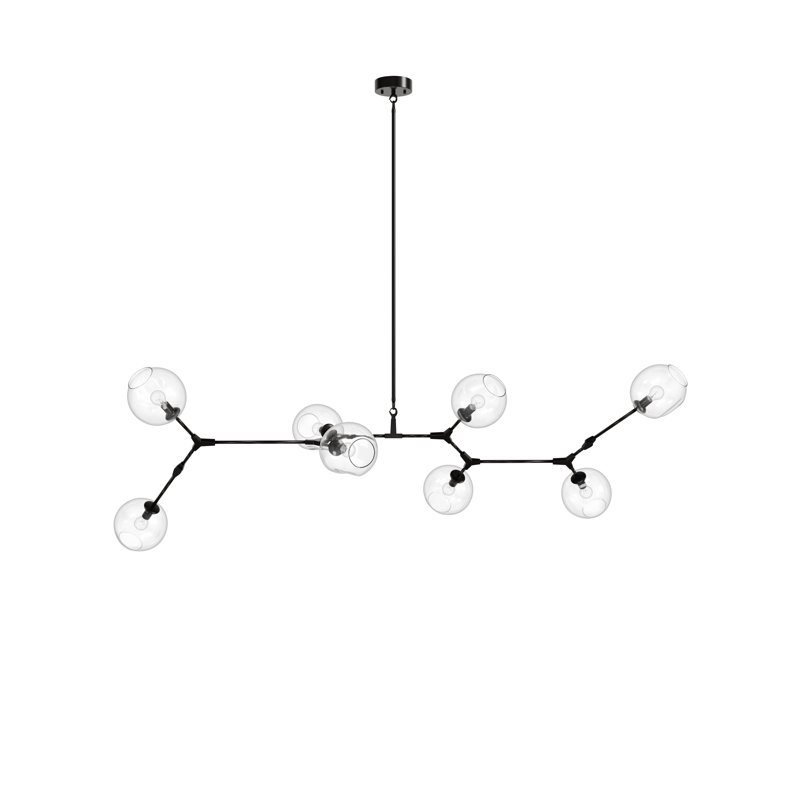 Fairfax 8 - Light Chandelier, Dark Bronze