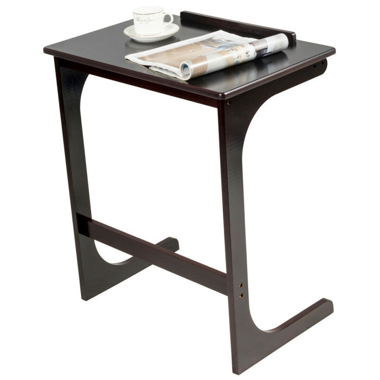 Chardanae Solid Wood C Table End Table With Tilting Top