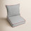 Corley 25" Sunbrella® Seat and Back Cushion