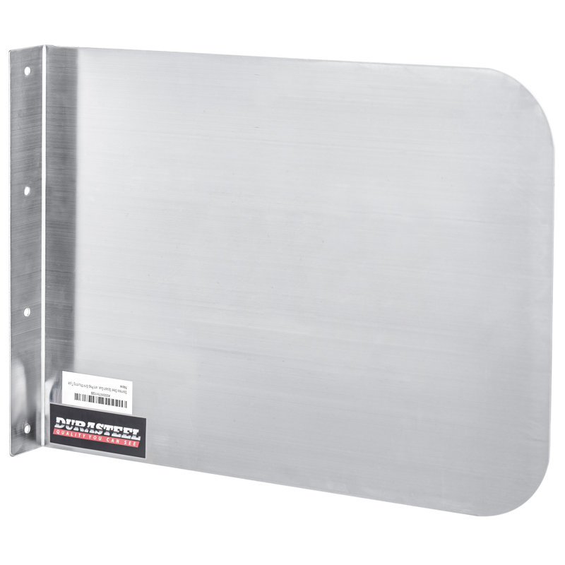 Garde-boue mural en acier inoxydable 17 po x 12 po