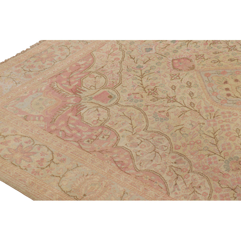 One-of-a-Kind 6’2”x9’5” Hand Knotted Area Rug