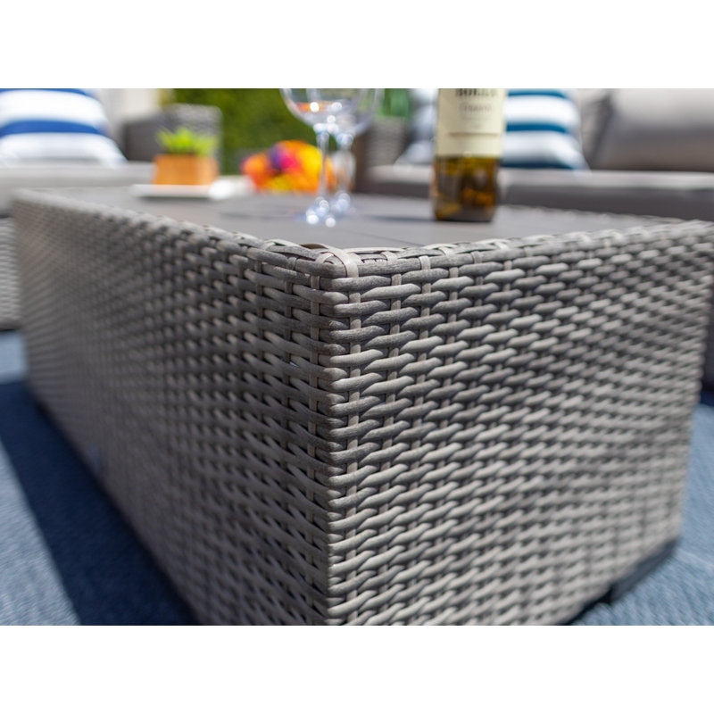 Sorrento 4 - Person Patio Conversation Set with Cushions, Tuscan