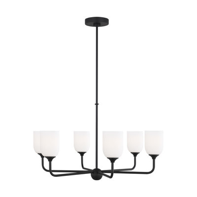 Emile Large Chandelier from Generation Lighting 