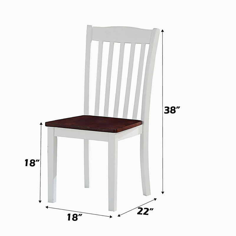 Ensemble de 2 chaises d'appoint Leigh
