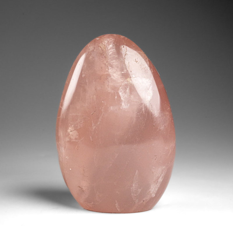 Astro Gallery of Gems Polished Rose Quartz Freeform from