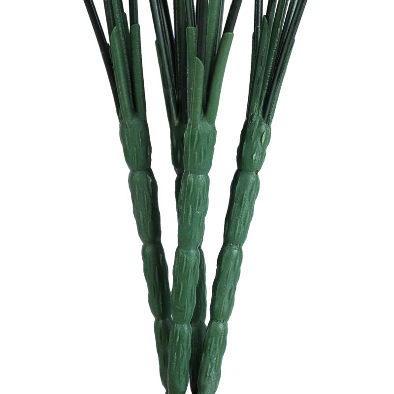 4 bouquets de fleurs de lavande artificielles, Vert