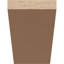 Queue de chevron Concord Woodgrain TimberThane, brun clair apprêté-88142080