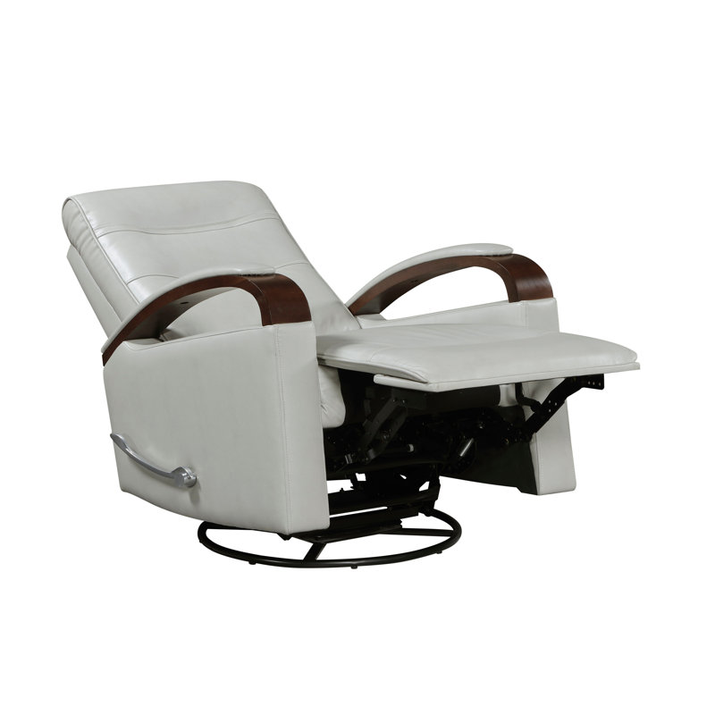 Swivel Gliding Recliner, Smoke