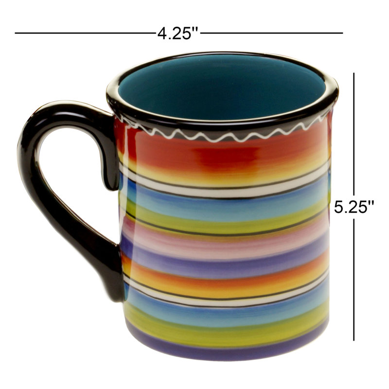 Certified International Tequila Sunrise 18 oz. Mug