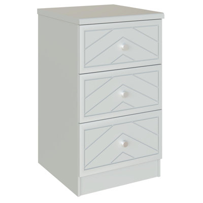 Taunton 47cm W Particle Board / Chipboard Bedside Table